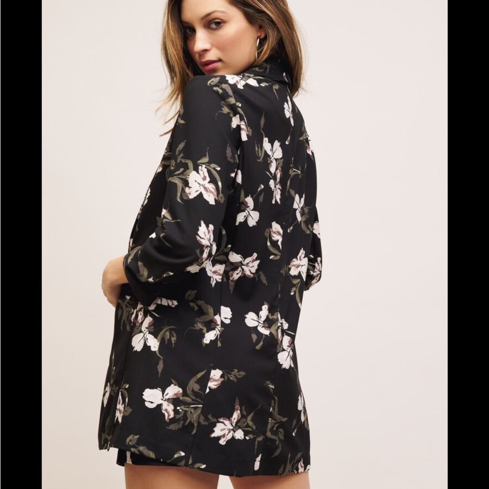 NWT Floral Women's Boyfriend’s Blazer - Picture 4 of 8